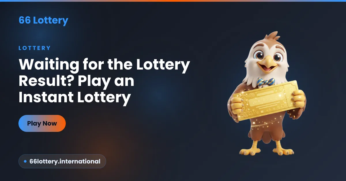 Waiting for the lottery result? Play the 66Lottery instant Wingo lottery