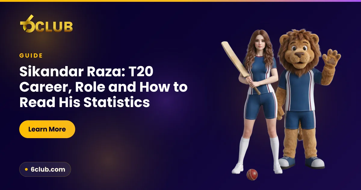 Sikandar Raza: T20 Career, Role and How to Read His Statistics