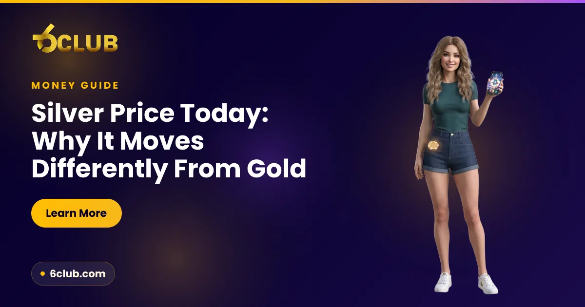 Silver Price Today: Why It Moves Differently From Gold