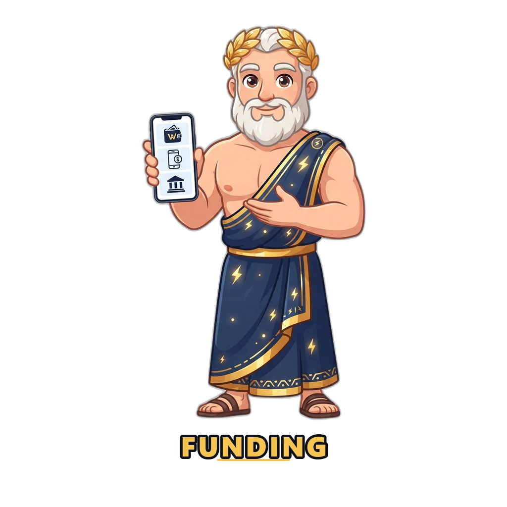 Choosing a deposit method on the platform