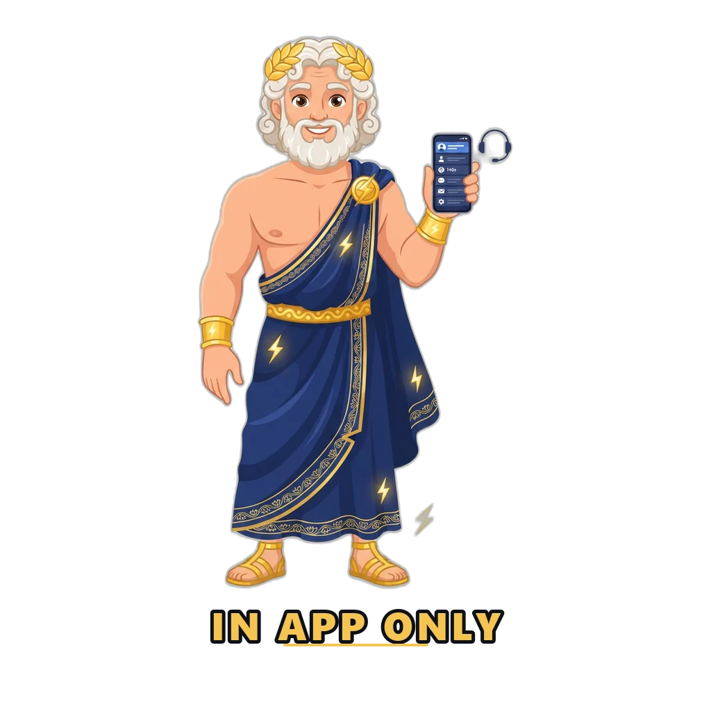 Support runs through the in-app channels