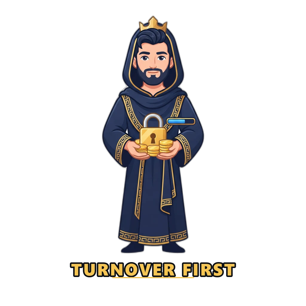 Bonus funds locked until the turnover requirement is met