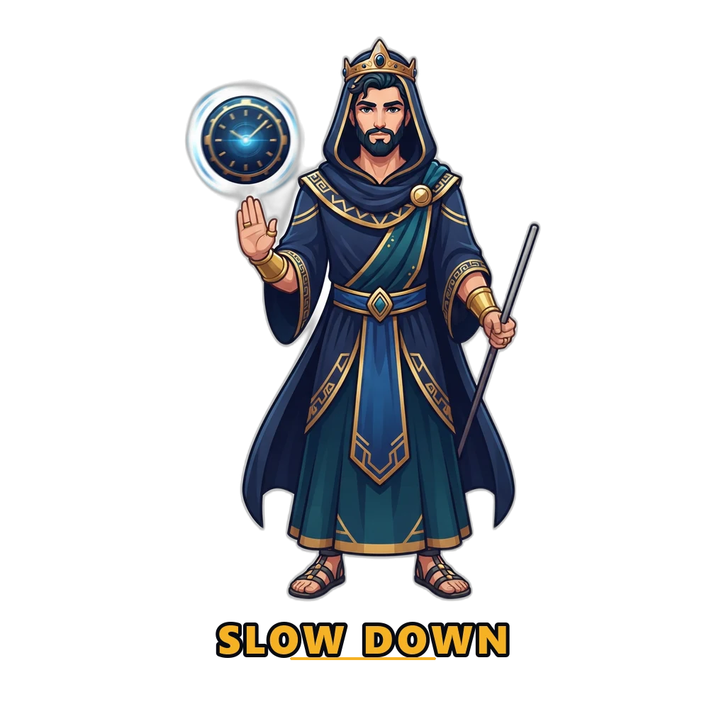 Hades mascot warning about the speed risk of one minute Wingo rounds