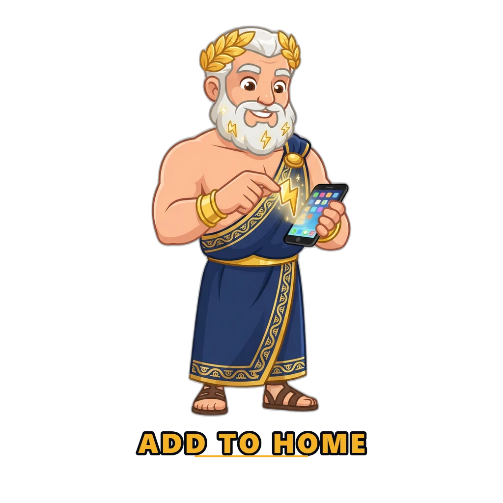 Mascot adding a browser shortcut to a phone home screen instead of installing an apk