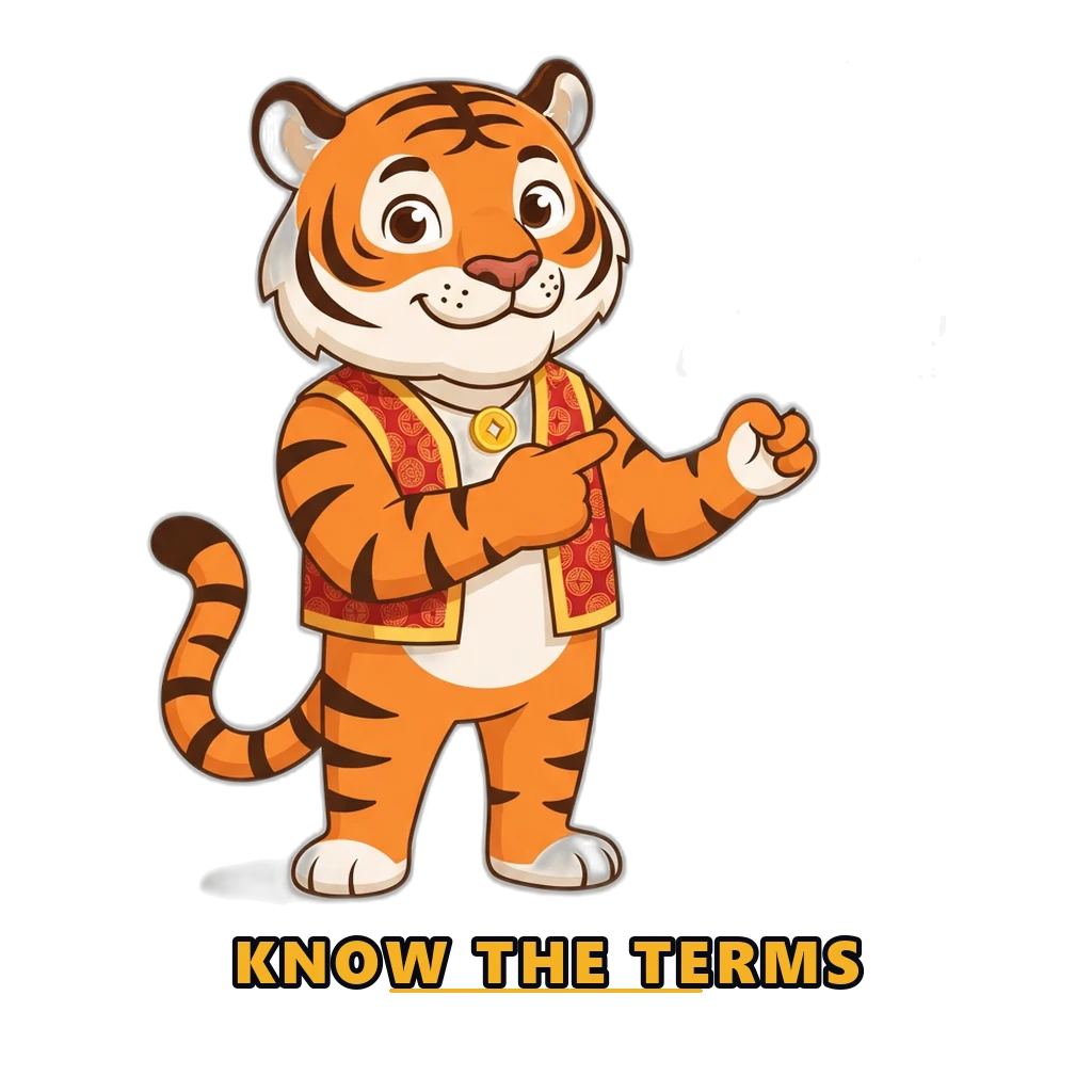 Mascot presenting a glossary of 92 Game terms