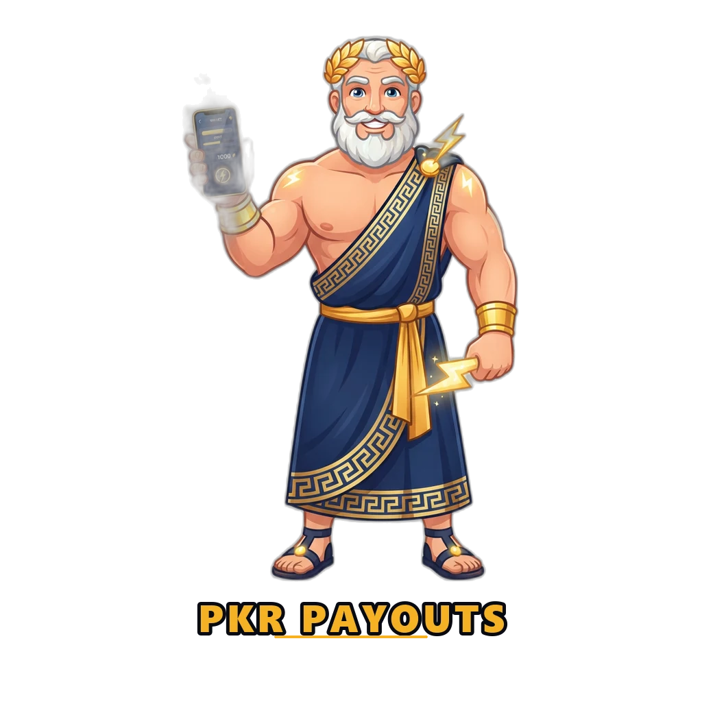 Mascot showing a PKR wallet withdrawal from a 92 Game account