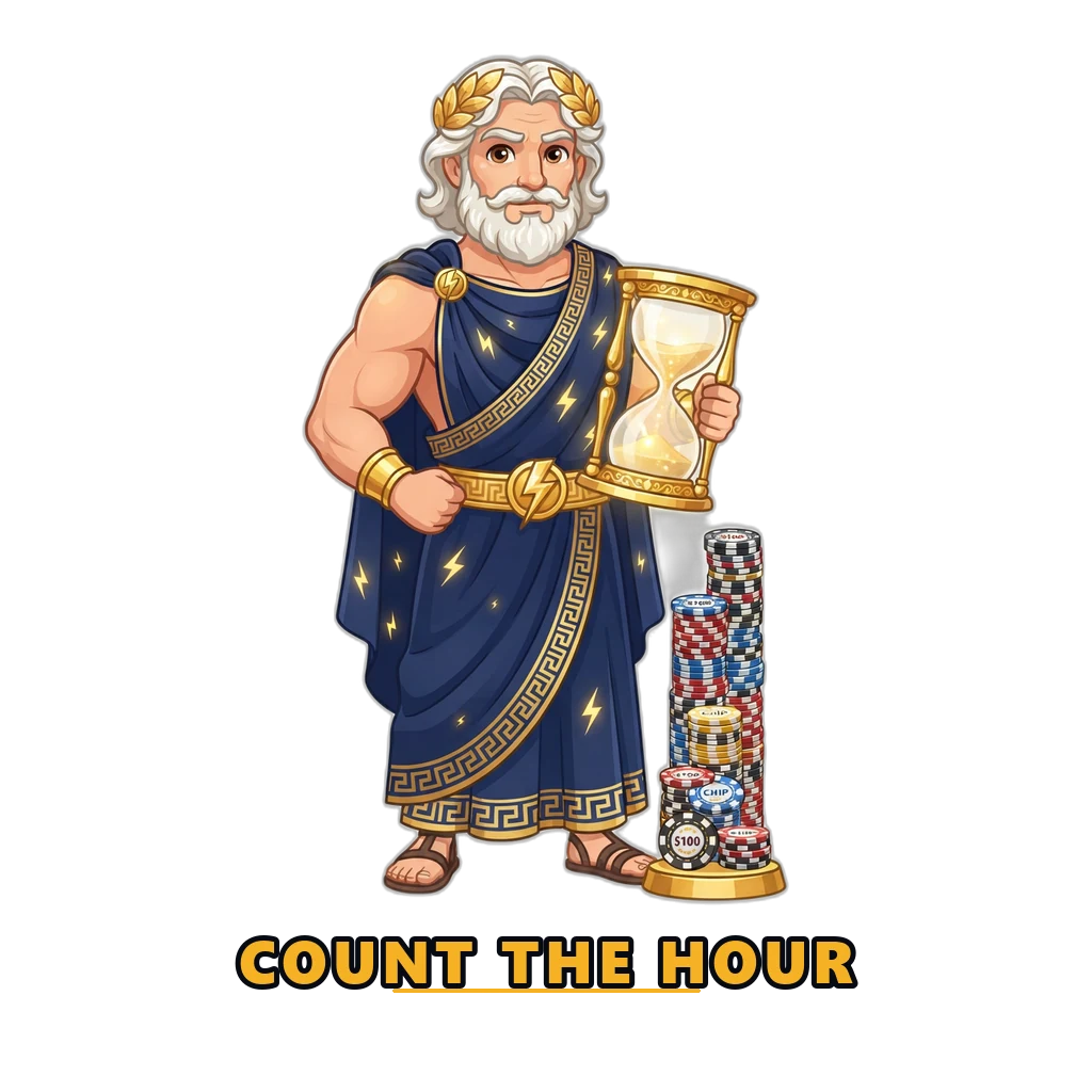 Mascot showing how turnover accumulates over an hour of Wingo 1 minute rounds