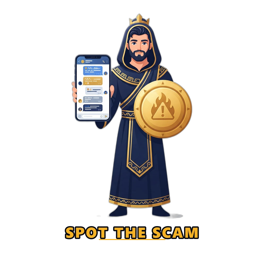 Mascot warning about paid Wingo prediction groups and subscription scams