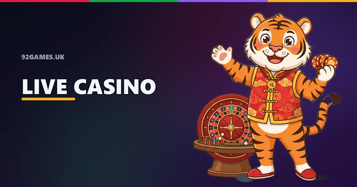 92game live casino hero card — real dealer table ka visual