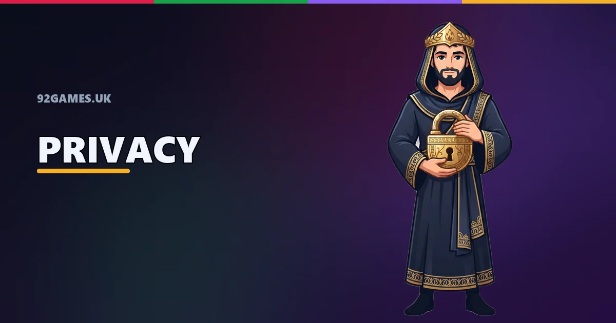 92games.uk privacy policy — data handling ka khulasa