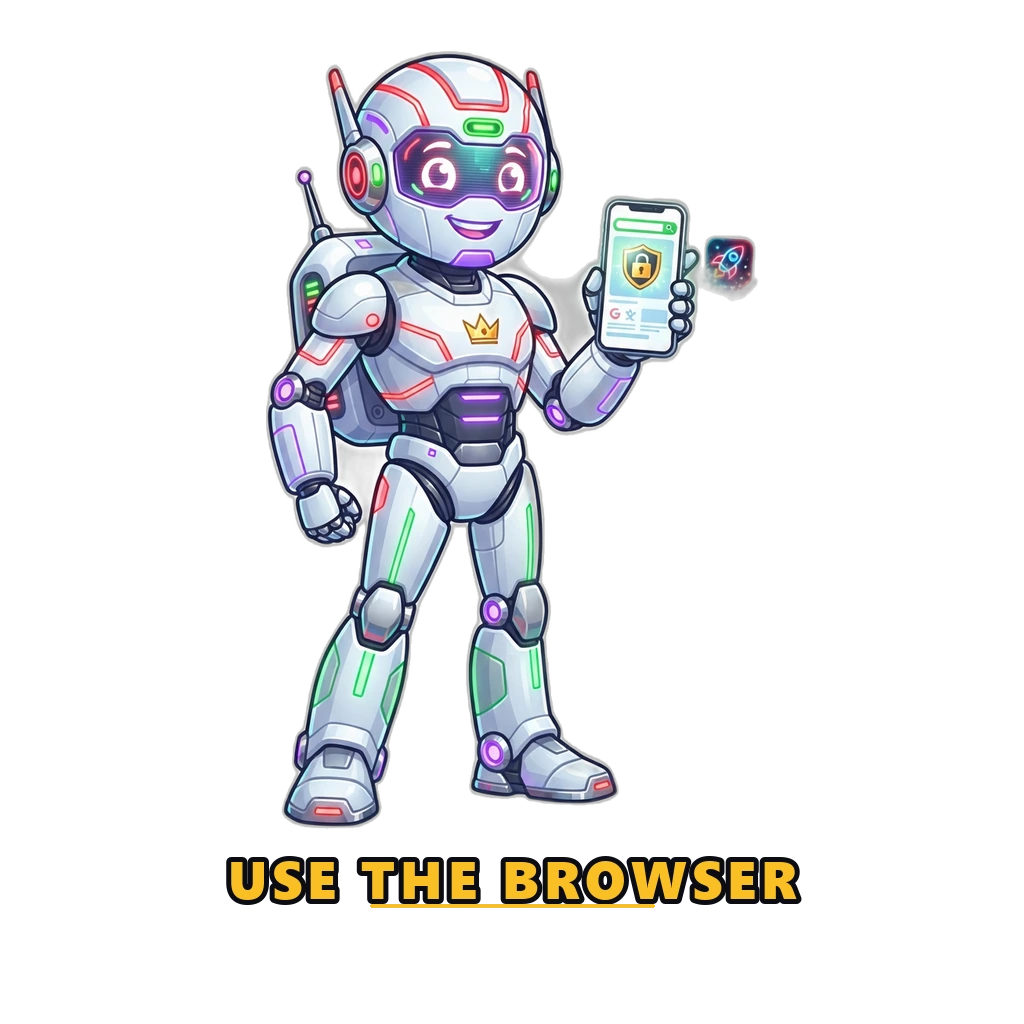 Playing in a mobile browser instead of installing an apk file