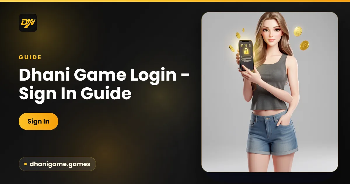 Dhani Game login guide — sign in on app or browser