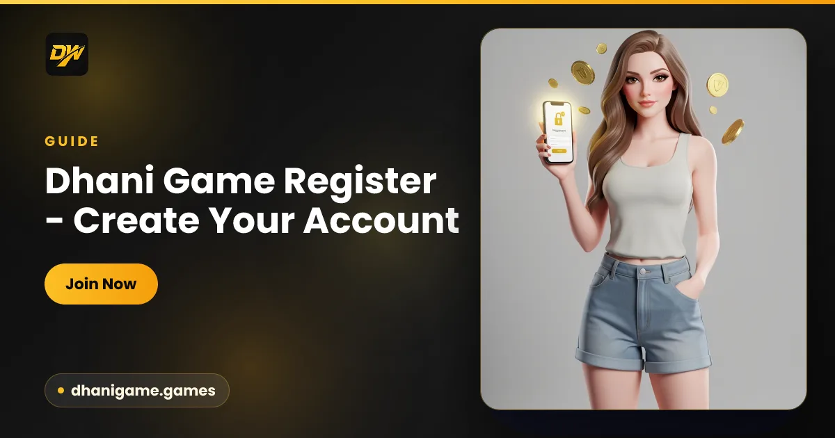 Dhani Game register guide — create your account