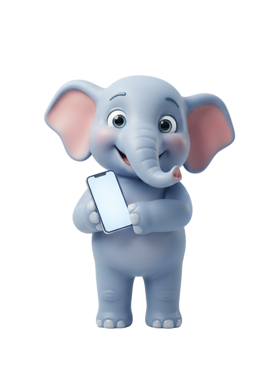 Mascot showing how a live result gets slower and less reliable as it is copied