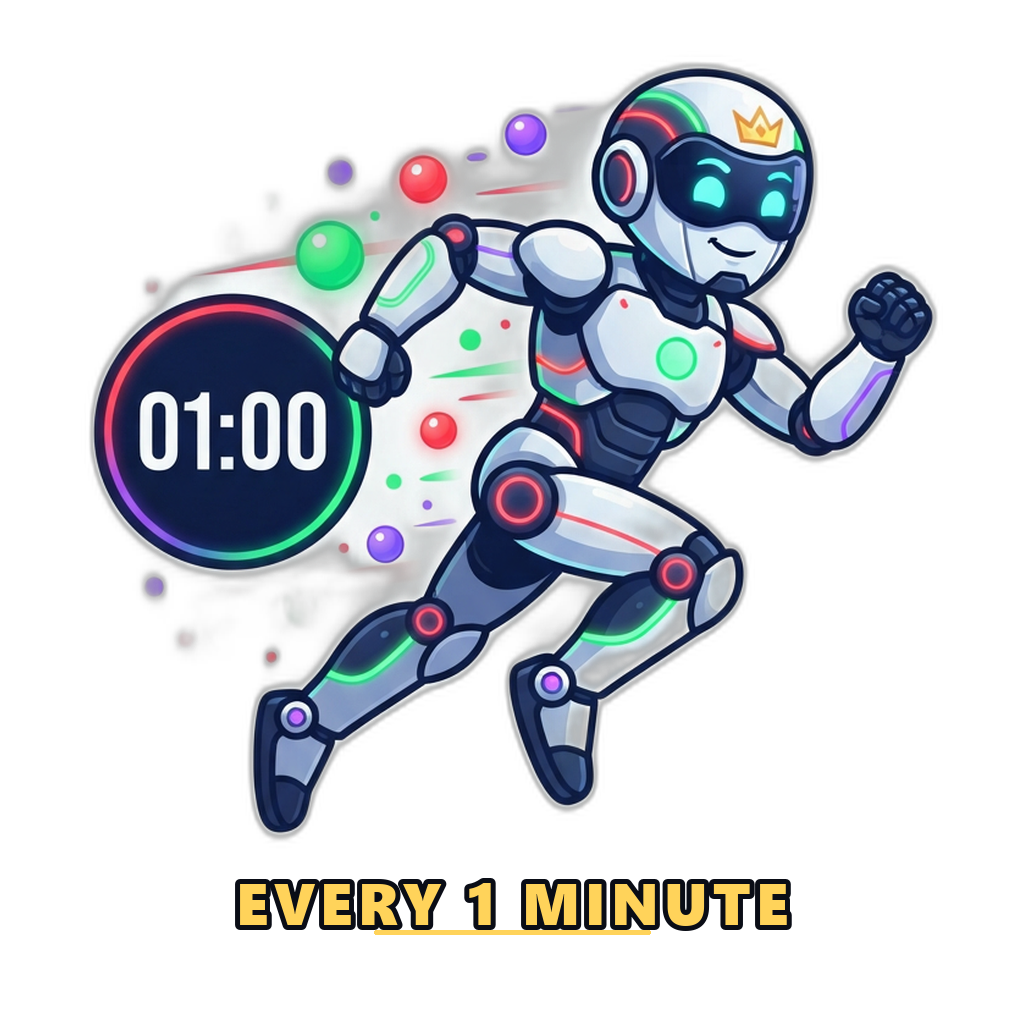 Instant Wingo lottery round with a one minute countdown timer