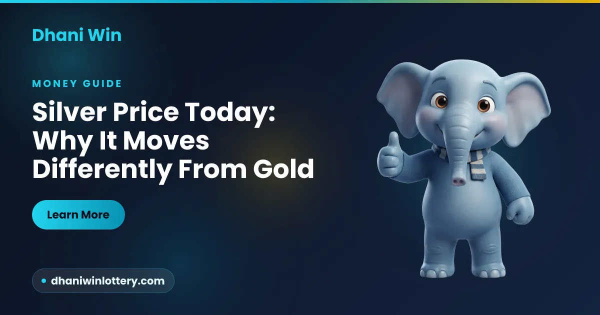 Why the silver price today moves differently from gold — industrial demand, the gold-silver ratio and per-kilogram quoting in India