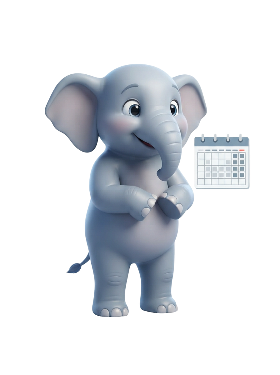 Mascot comparing a weekly lottery wait with an instant one-minute round