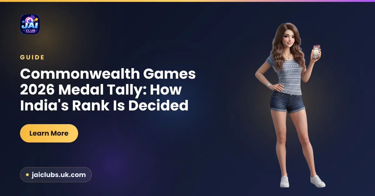 Commonwealth Games 2026 Medal Tally — Jai Club guide