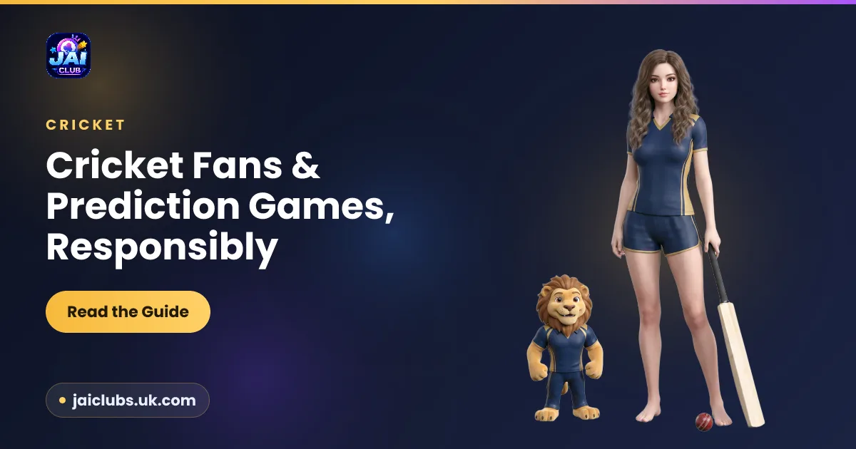Cricket Fans & Prediction Games, Responsibly — Jai Club guide