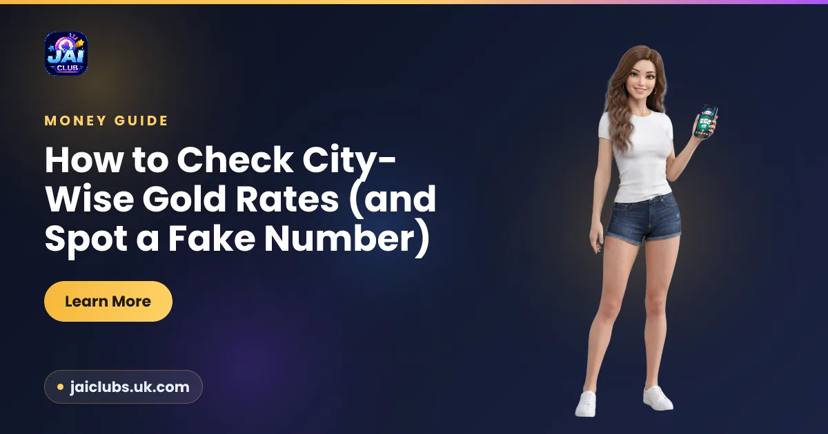 How to Check City-Wise Gold Rates — Jai Club guide