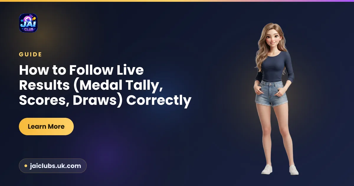 How to Follow Live Results Properly — Jai Club guide