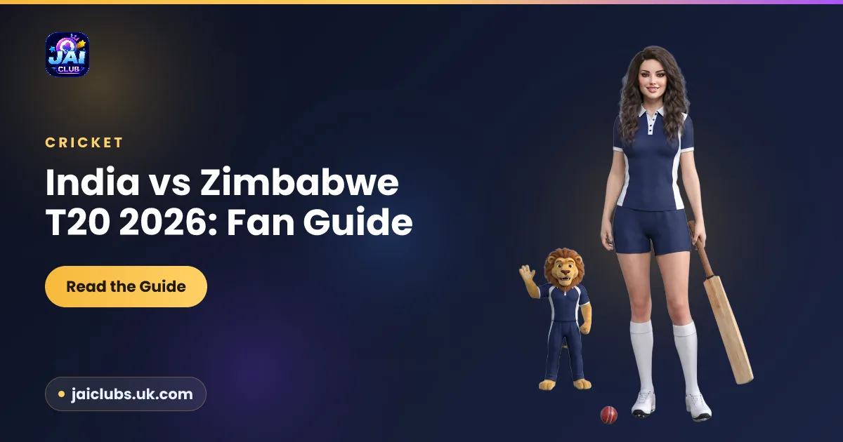 India vs Zimbabwe T20 2026: Fan Guide — Jai Club guide
