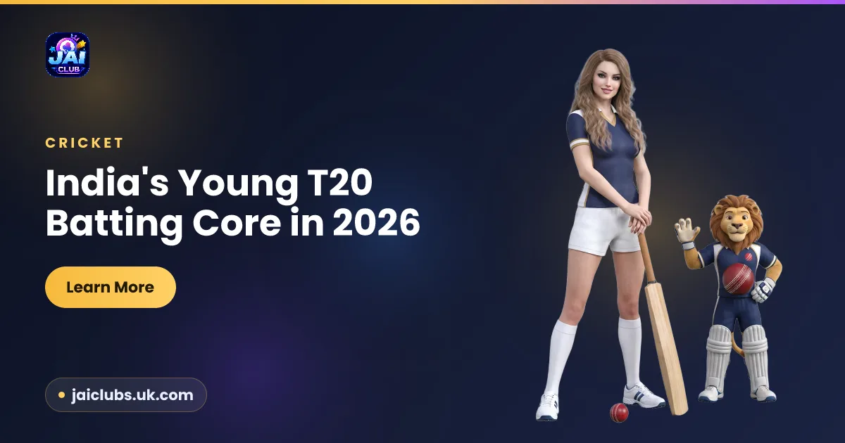 India’s Young T20 Batting Core in 2026 — Jai Club guide