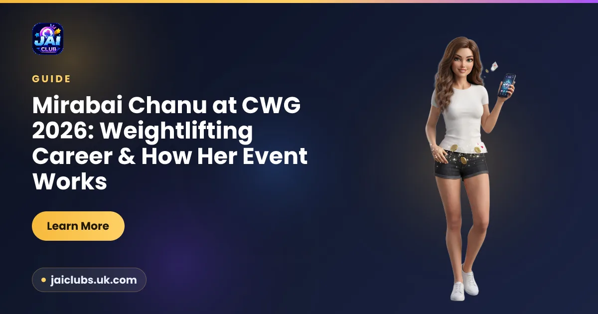 Mirabai Chanu & CWG Weightlifting — Jai Club guide