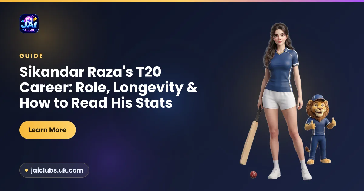 Sikandar Raza’s T20 Career & Role — Jai Club guide