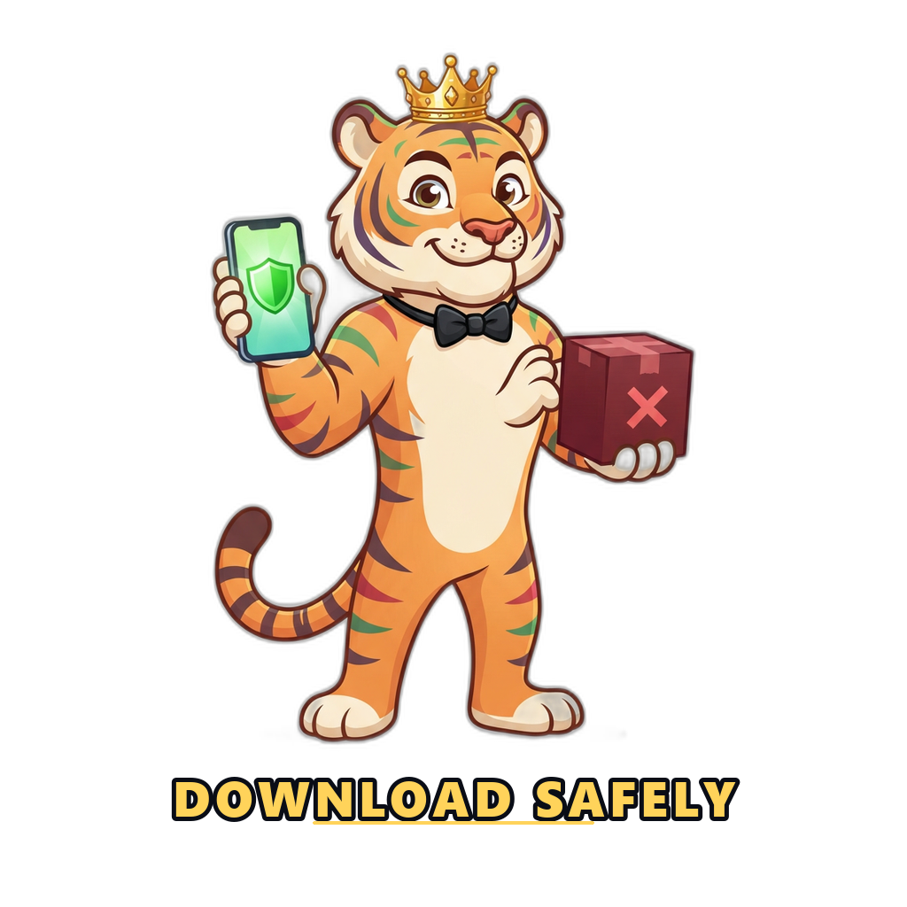 Safe color prediction game download versus risky hack apk