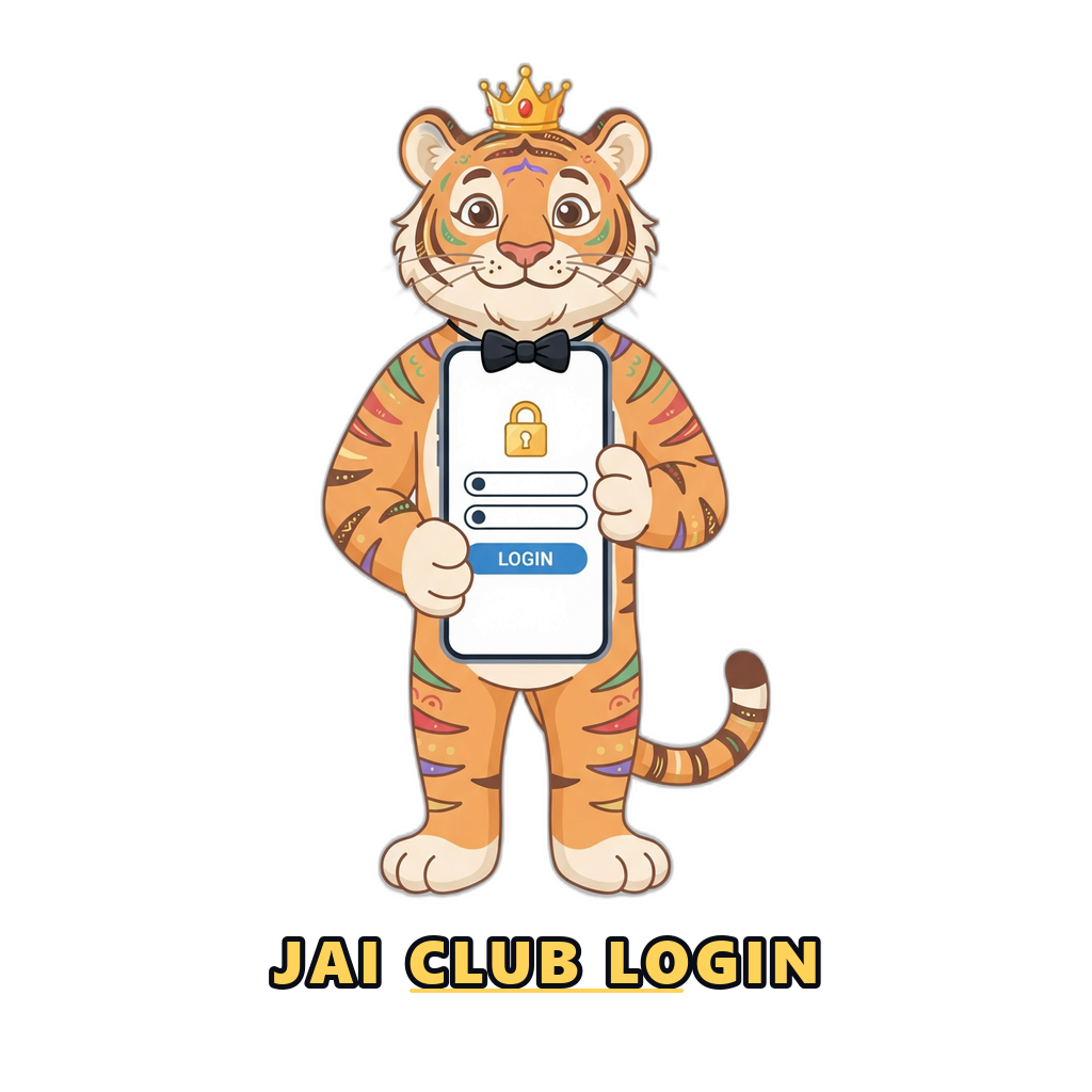 Jai Club login screen on a mobile phone