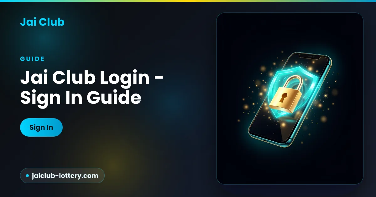 Jai Club login guide — sign in step by step