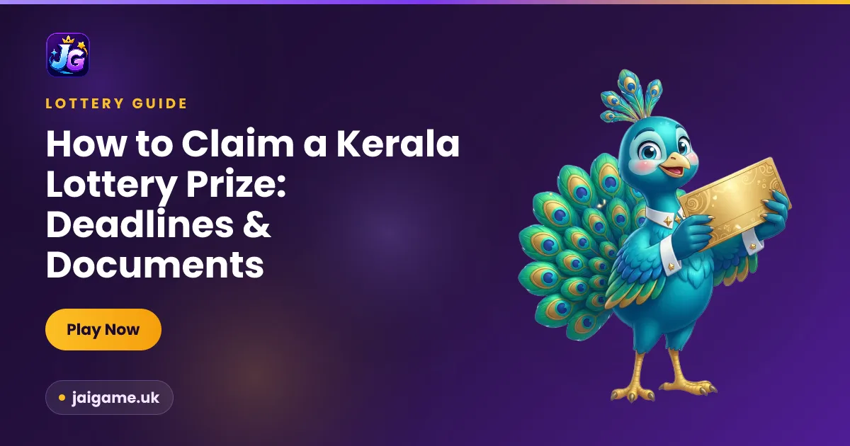 How to claim a Kerala lottery prize — original ticket, claim form and identity documents at a bank counter