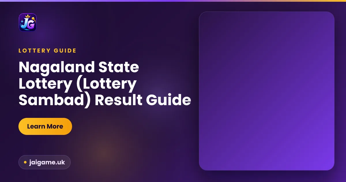 Nagaland State Lottery Lottery Sambad — three daily draw times and how to check