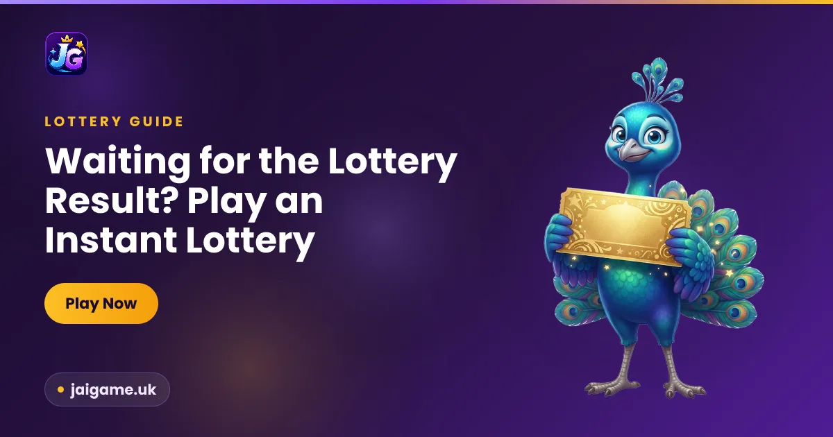 Waiting for the lottery result? Play an instant lottery online