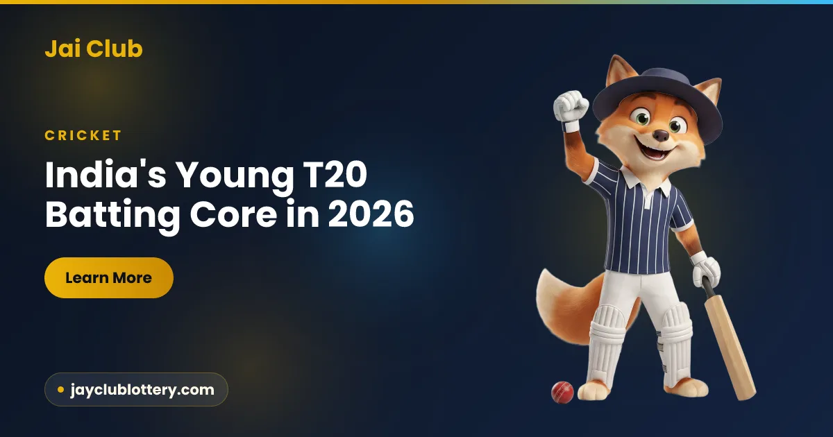 India's Young T20 Batting Core in 2026: The Names to Know