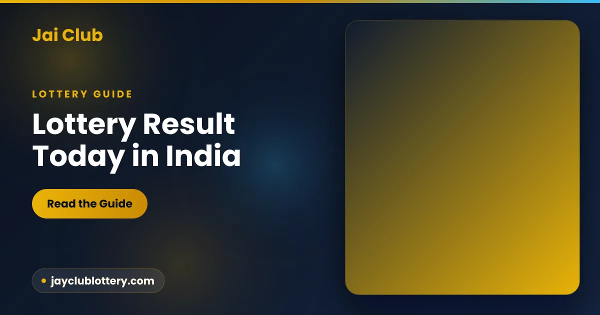 Checking the lottery result today in India on a mobile phone