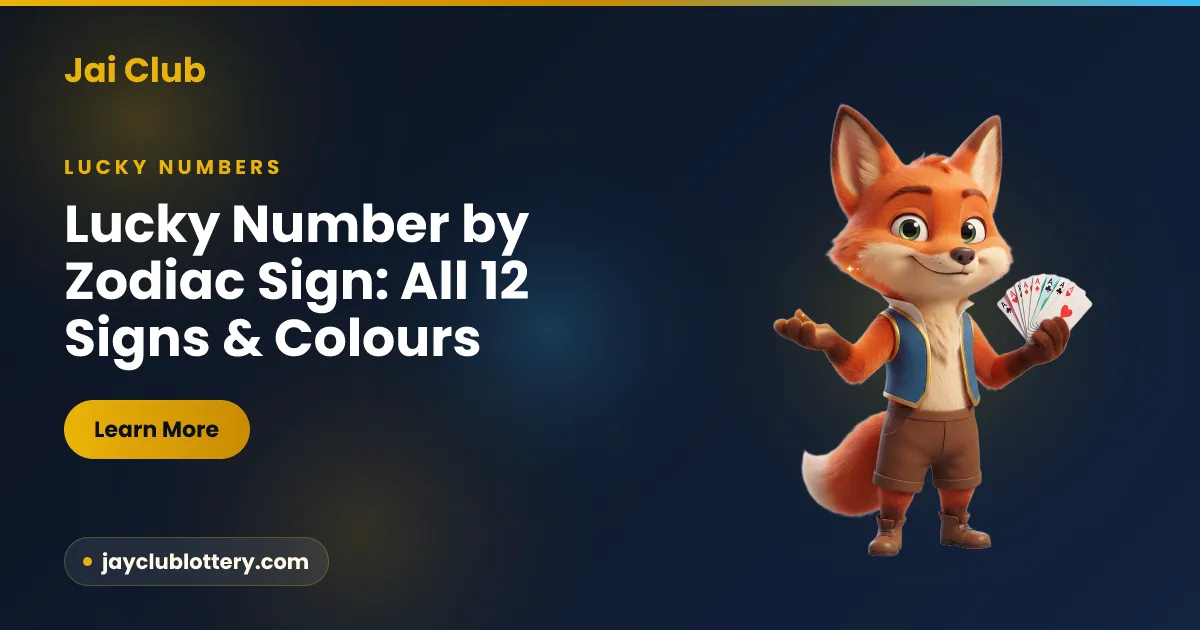 Lucky Number by Zodiac Sign: All 12 Signs, Numbers & Colours