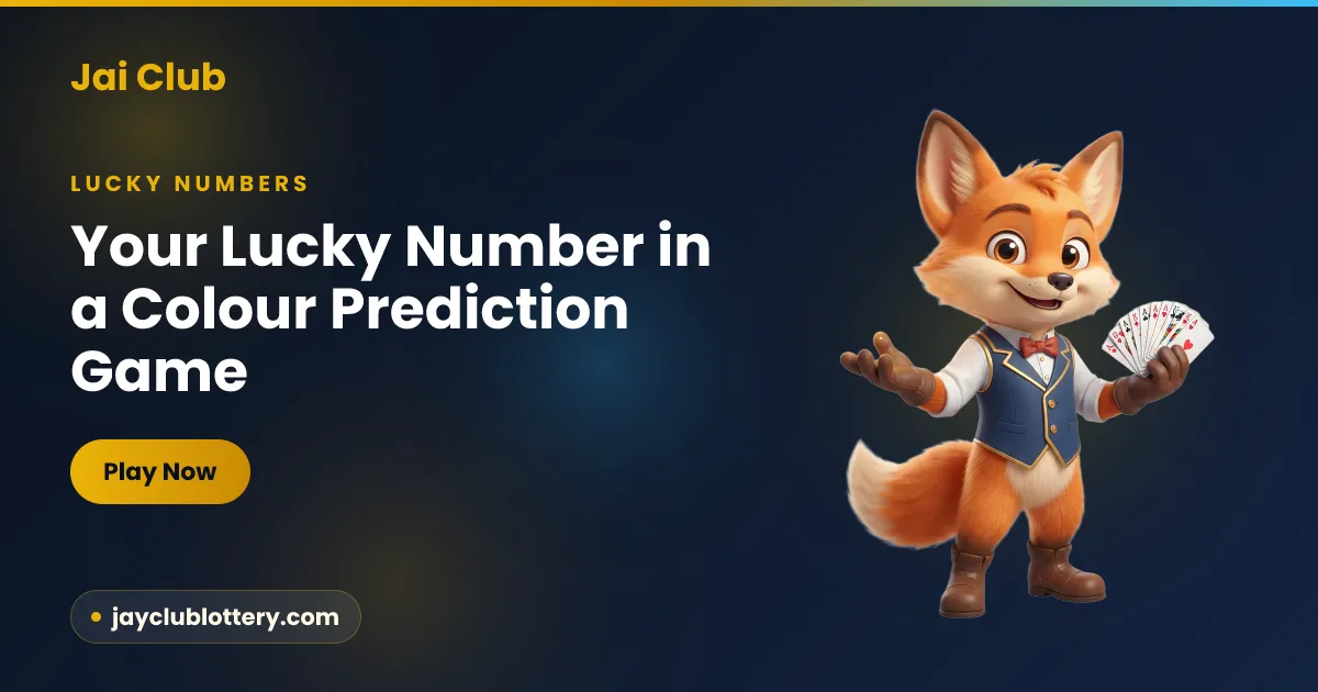 Lucky Number in a Color Prediction Game: A Fun, Safe Way to Play