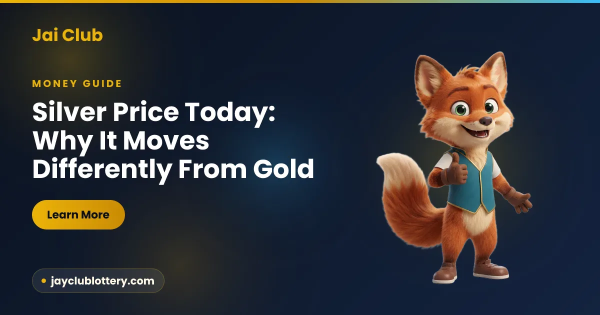 Silver Price Today: Why It Moves Differently From Gold