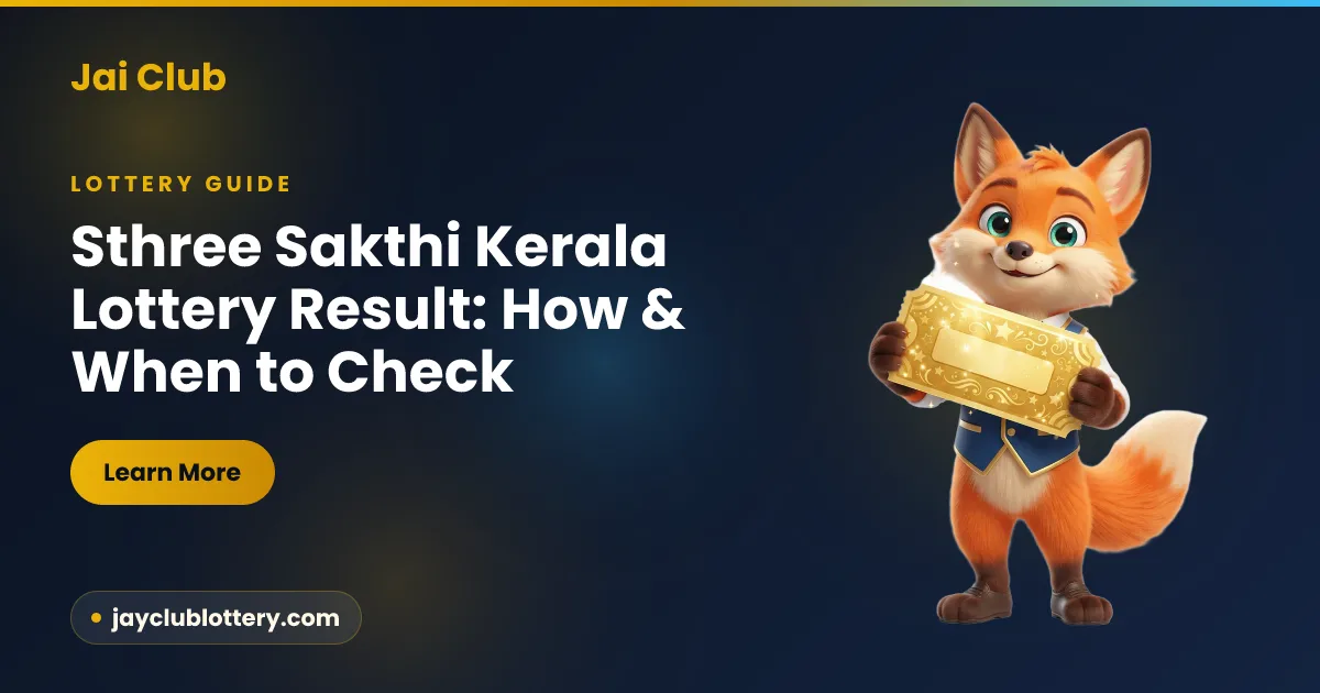 Sthree Sakthi Kerala Lottery Result: How & When to Check (SS Draw)