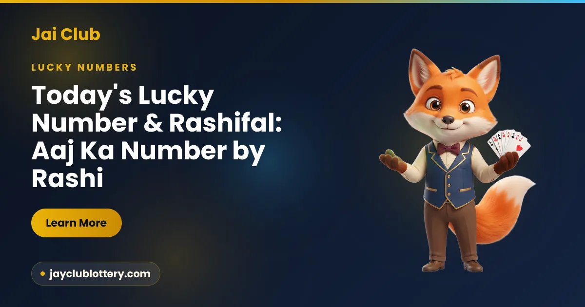 Today's Lucky Number & Rashifal: Aaj Ka Lucky Number by Rashi