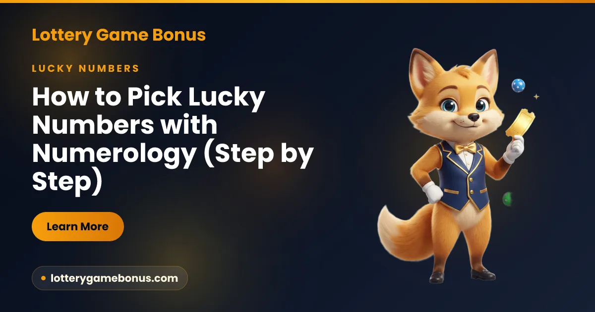 How to pick lucky numbers with numerology — reducing your birth date to a mulank (root number), explained by Lottery Game Bonus