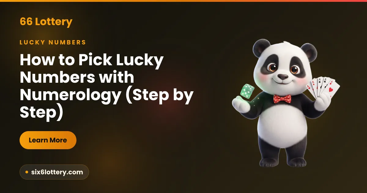 How to pick lucky numbers illustration: a birth-date calendar with digits being added and reduced to a single root number