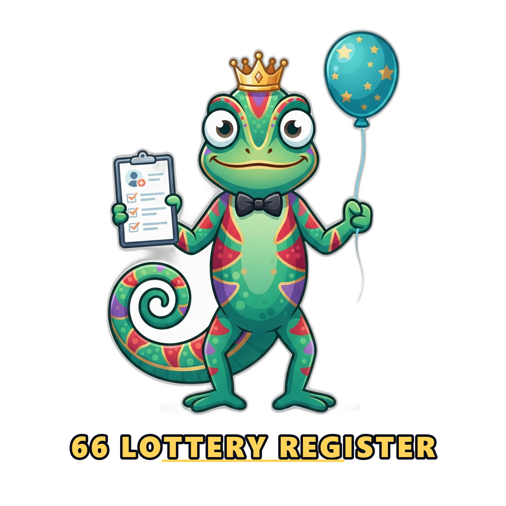 Cartoon mascot holding a friendly sign-up form