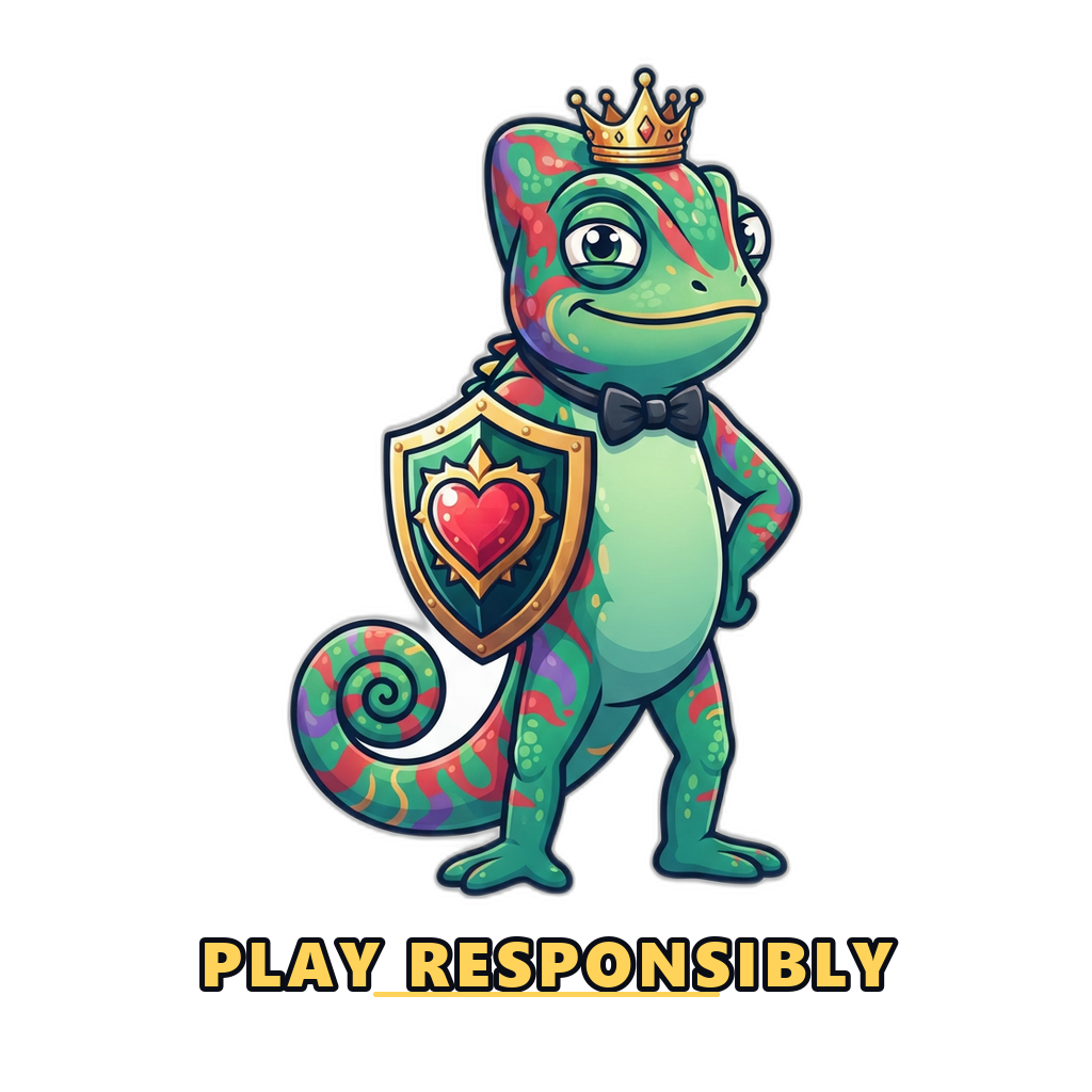 Caring mascot holding a protective shield