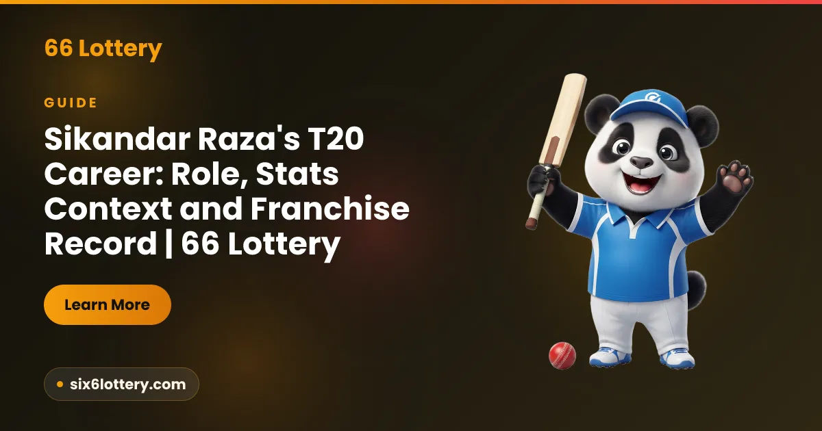 Illustration of a veteran off-spinning all-rounder in delivery stride with a bat and ball motif, representing a long T20 franchise career
