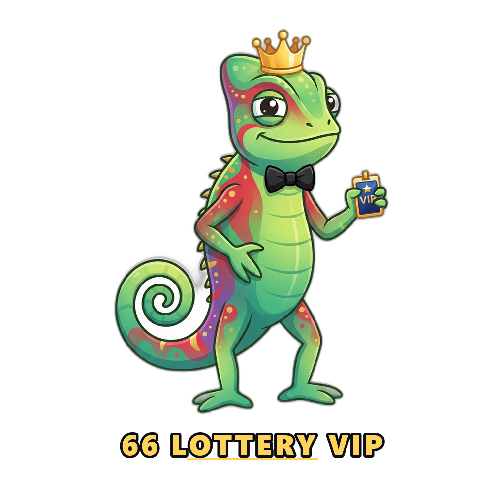 Friendly mascot holding a VIP loyalty badge