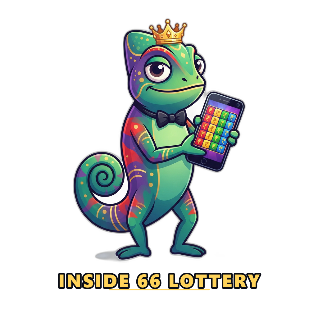 Mascot showing a phone with a colourful Wingo round and rupee symbols