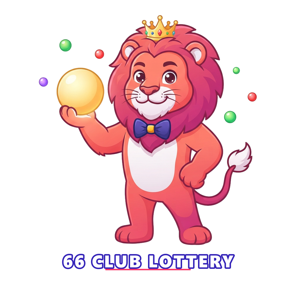 66 Club Lottery mascot with Wingo colour prediction elements